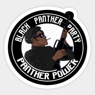 Black Panther Party Panther Power Sticker